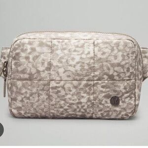 Lululemon Belt Bag in Leopard White